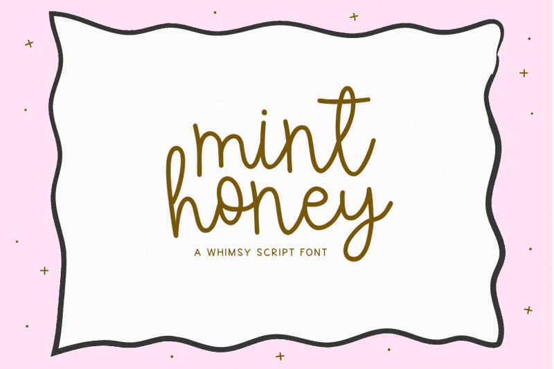 mint-honey-cute-script-font