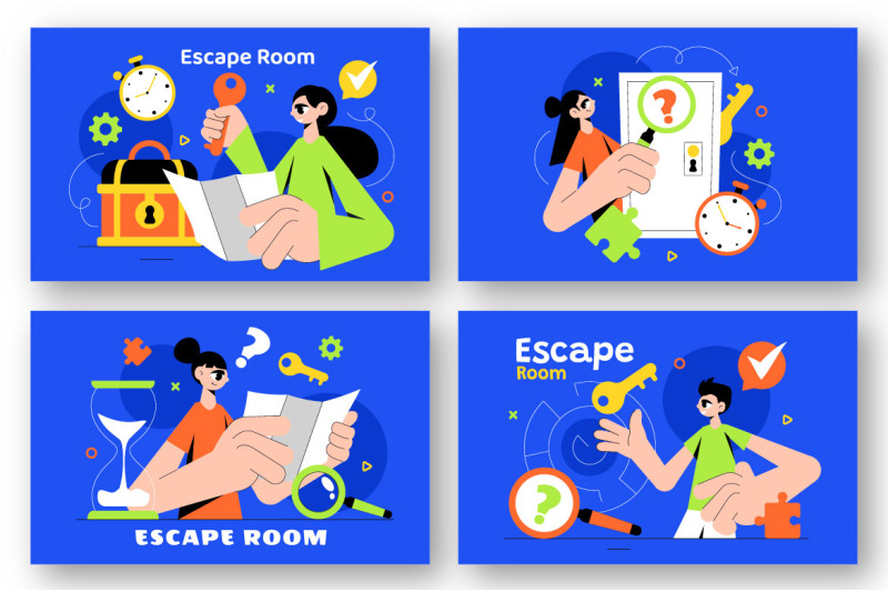 9-escape-room-puzzle-challenge-illustration