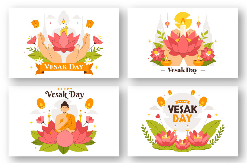 9-buddhist-vesak-day-illustration