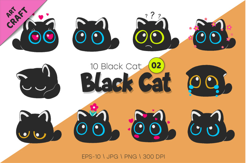 set-of-black-cats-02-t-shirt-png