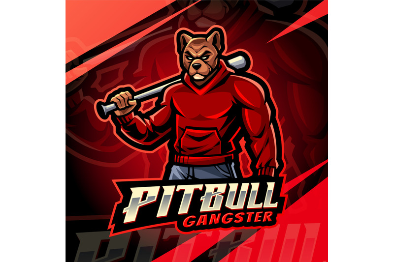pitbull-gangster-esport-mascot-logo-design