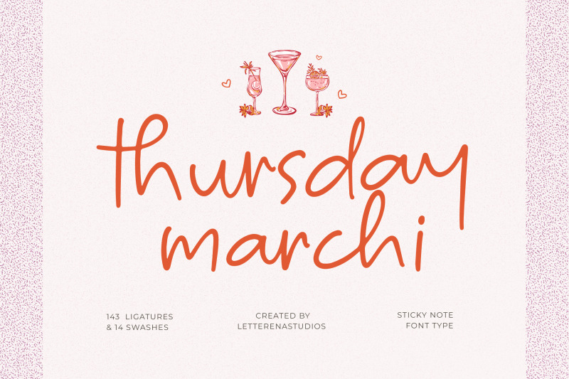 thursday-marchi-sticky-note-font-type