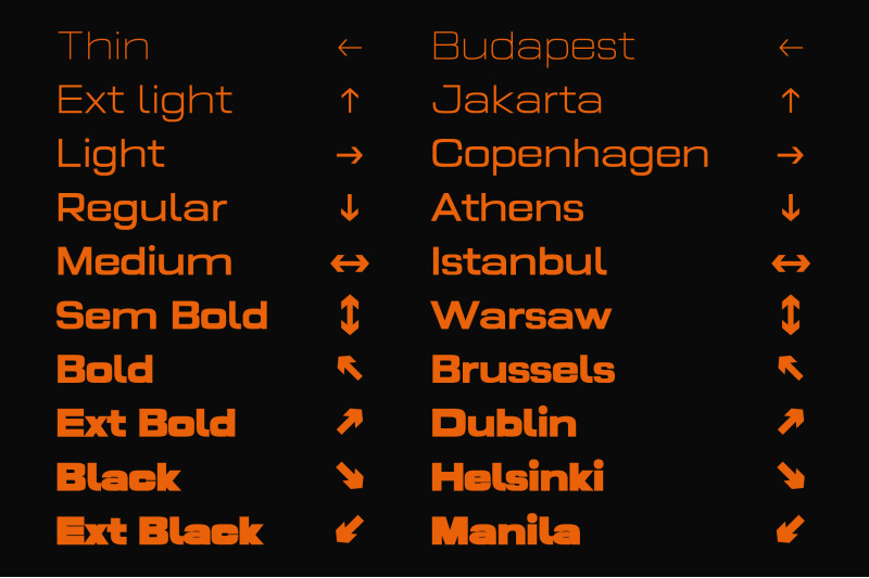 prolinea-expanded-geometric-sans-serif-family