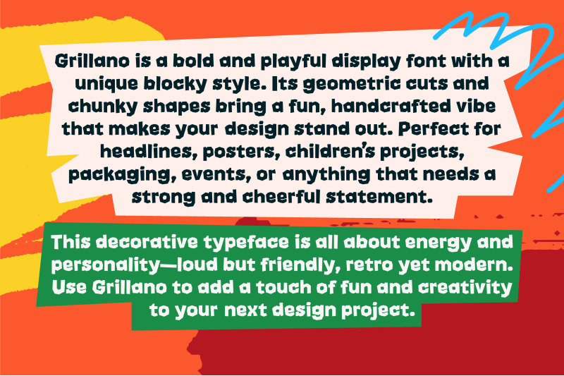 grillano-fun-blocky-display-font