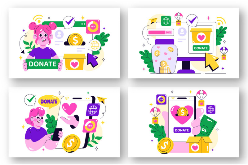 10-online-fundraising-illustration
