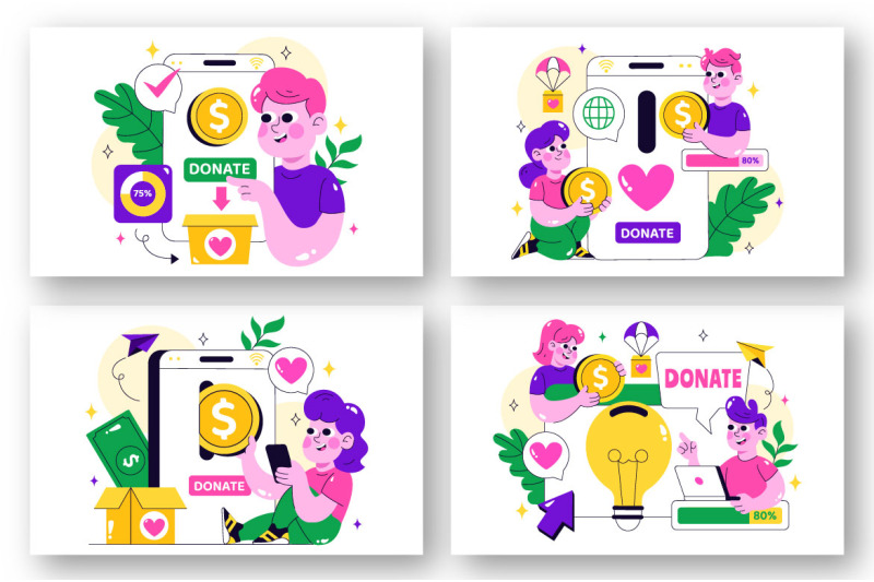 10-online-fundraising-illustration