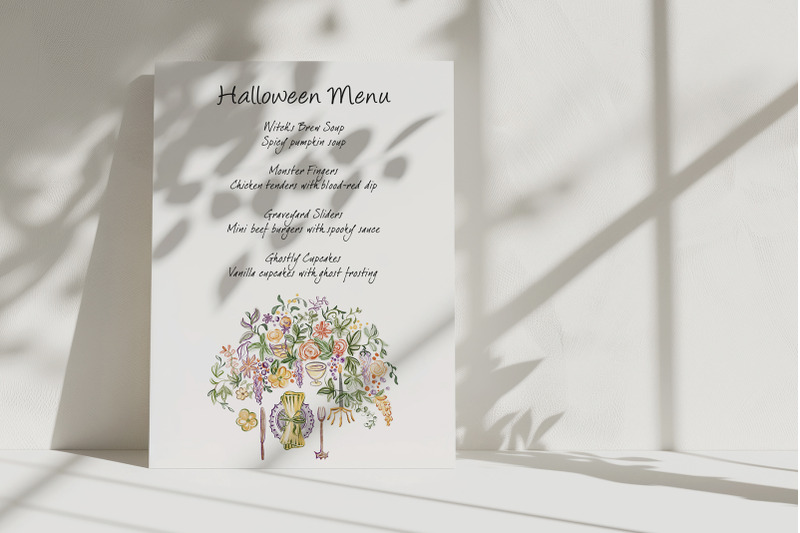 halloween-watercolor-elements-bundle-patterns-borders-amp-frames