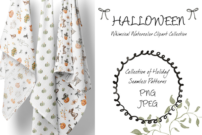 halloween-watercolor-elements-bundle-patterns-borders-amp-frames