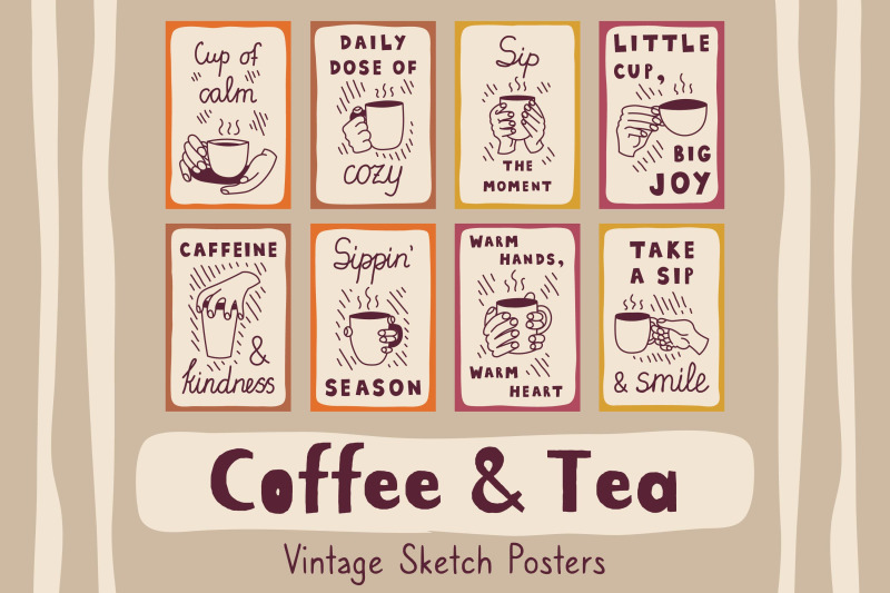 coffee-amp-tea-vintage-sketch-posters