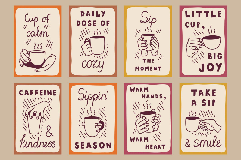 coffee-amp-tea-vintage-sketch-posters