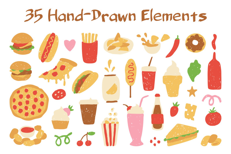 hand-drawn-fast-food-png-clipart