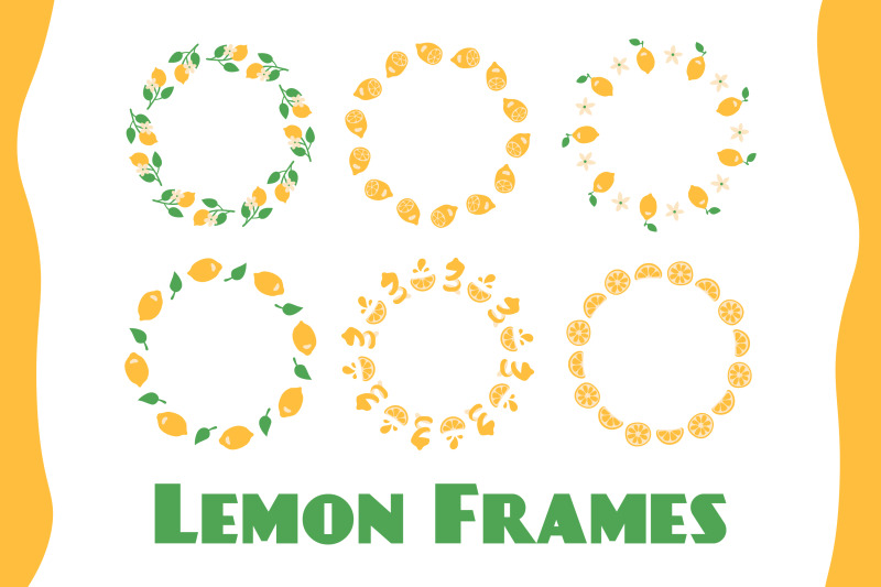 lemon-frames-png-clipart