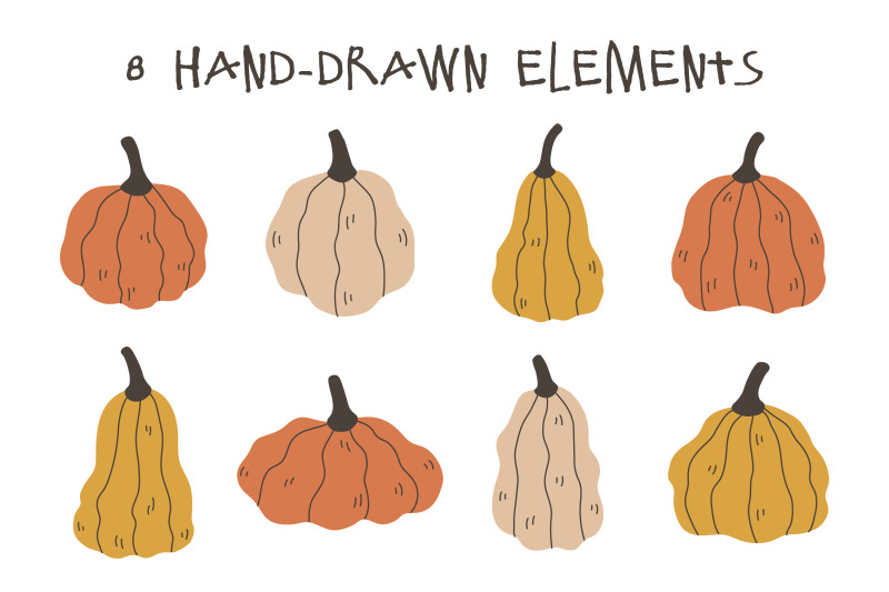curvy-pumpkins-and-gourds-png-clipart
