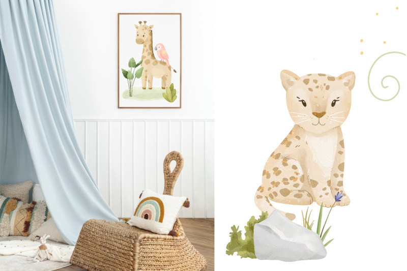watercolor-safari-animals-clipart