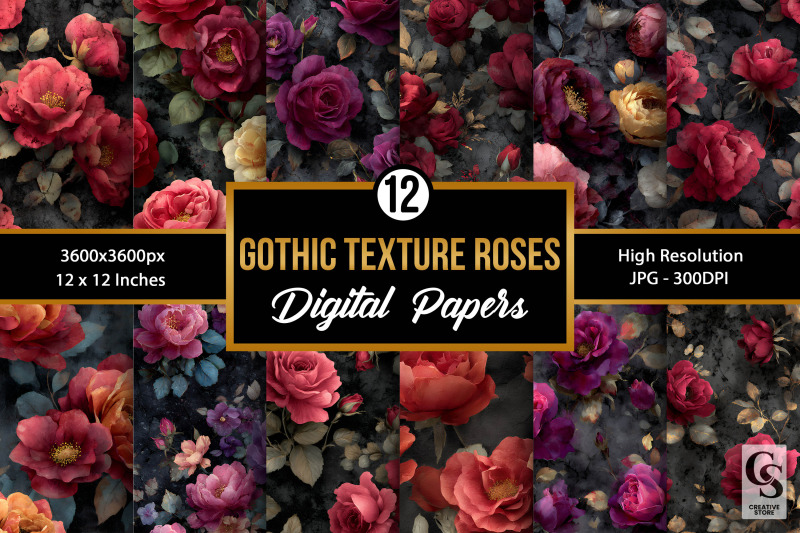 gothic-textured-rose-flowers-seamless-pattern