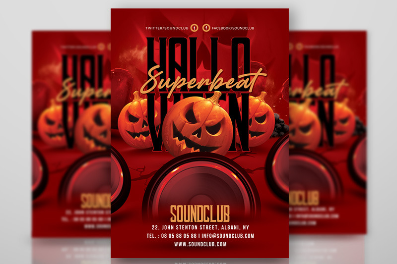 halloween-super-beat-party-flyer