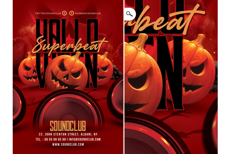 halloween-super-beat-party-flyer