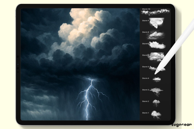 storm-and-cloud-procreate-brushes
