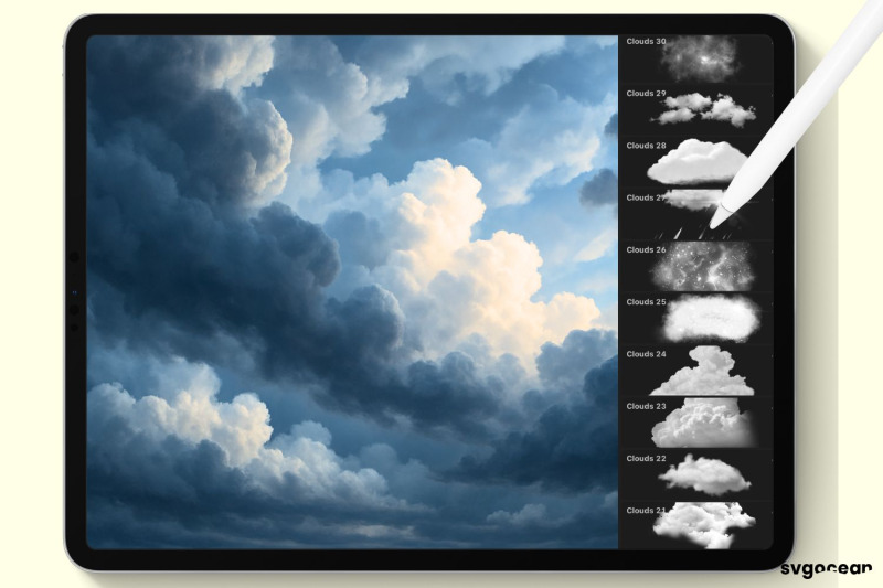 storm-and-cloud-procreate-brushes