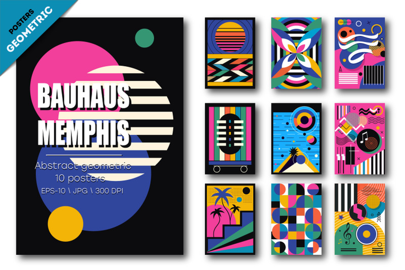 abstract-geometric-bauhaus-memphis-02-10-posters