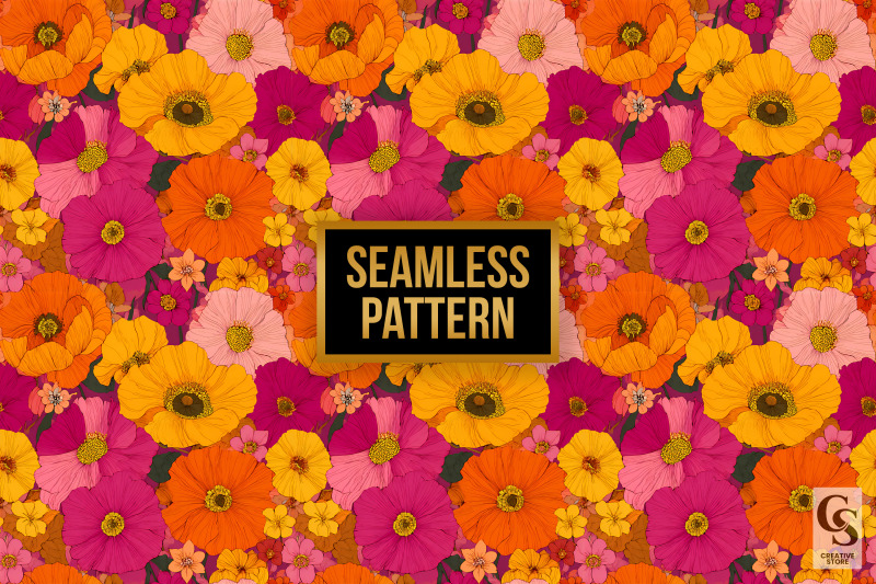 bright-groovy-flowers-seamless-patterns