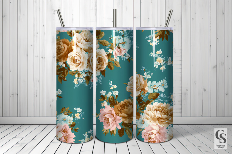 retro-peony-flowers-seamless-patterns