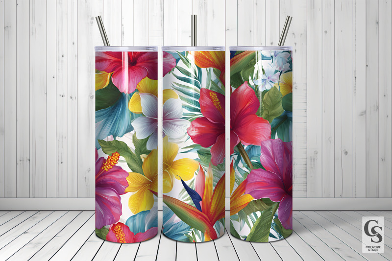tropical-floral-garden-digital-paper