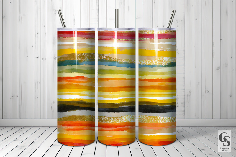 watercolor-stripes-digital-paper