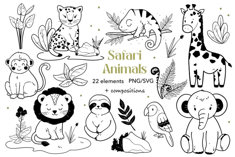 safari-baby-animals-png-svg