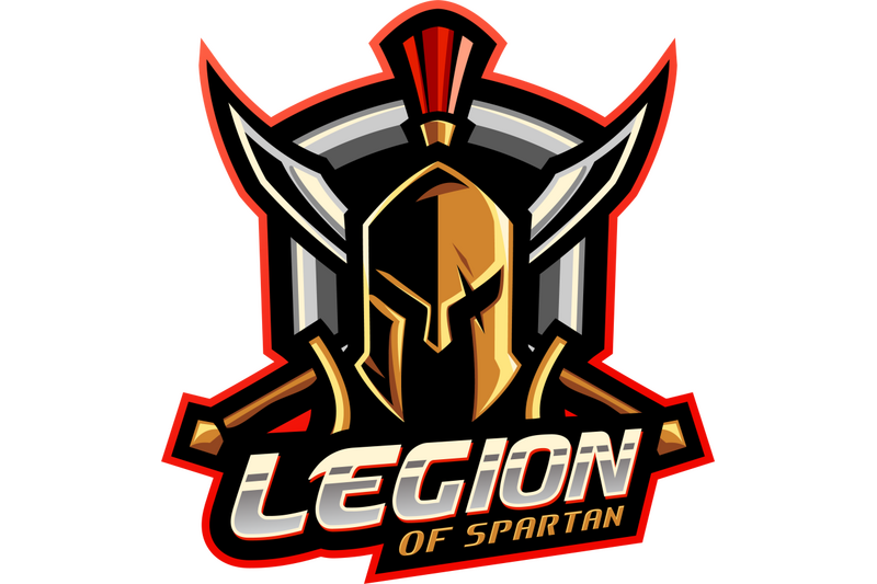 legion-of-spartan-esport-mascot-logo-design