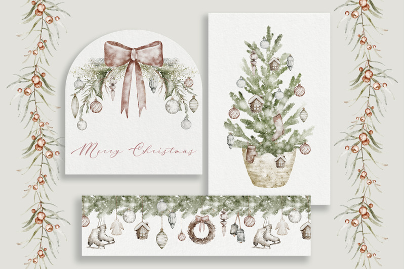 rustic-watercolor-christmas-designs-clipart-amp-card-templates
