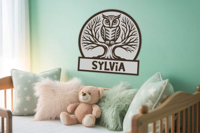 owl-laser-cut-file-svg-dxf-png-owl-name-sign-owl-clipart