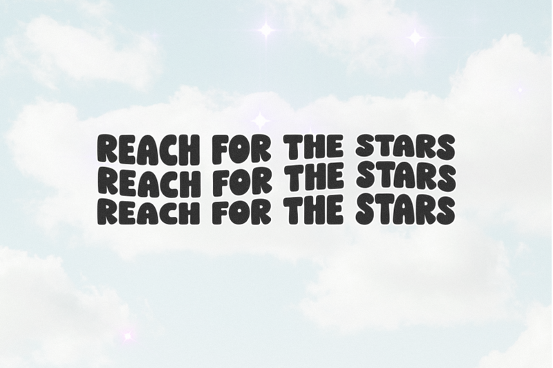 rose-skies-cute-bubbly-font