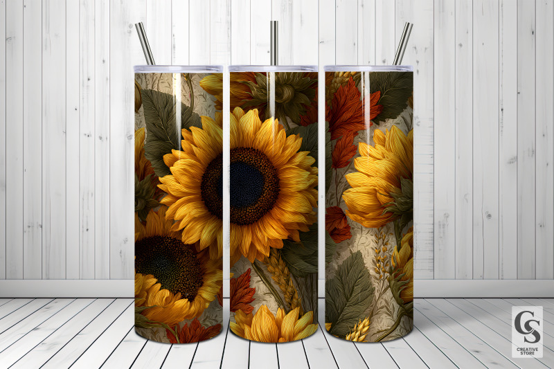 wheat-amp-sunflowers-garden-digital-paper