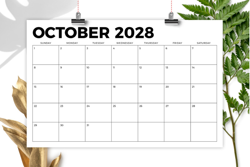 2028-11-x-17-inch-calendar-template