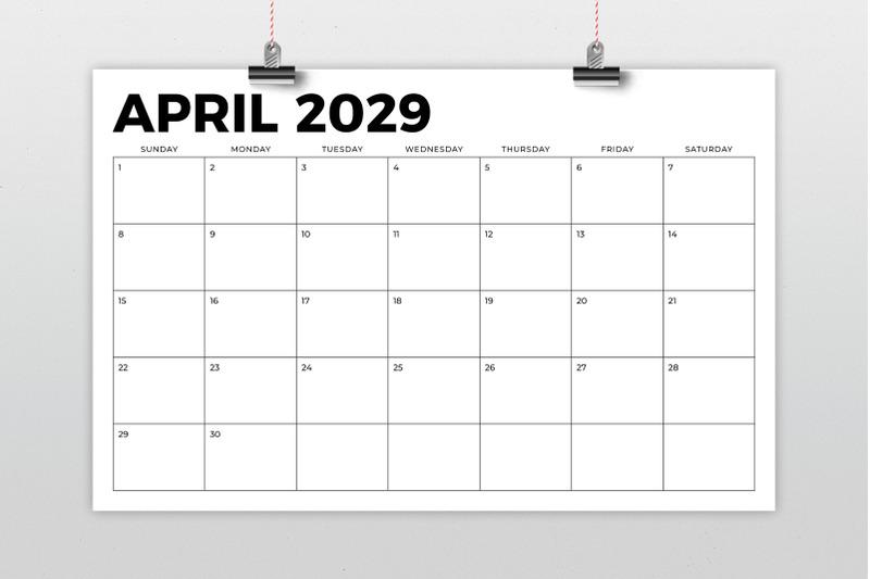2029-11-x-17-inch-calendar-template