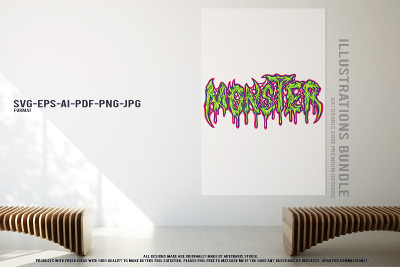 grunge-horror-lettering-death-zombie-monster-clown-party-halloween
