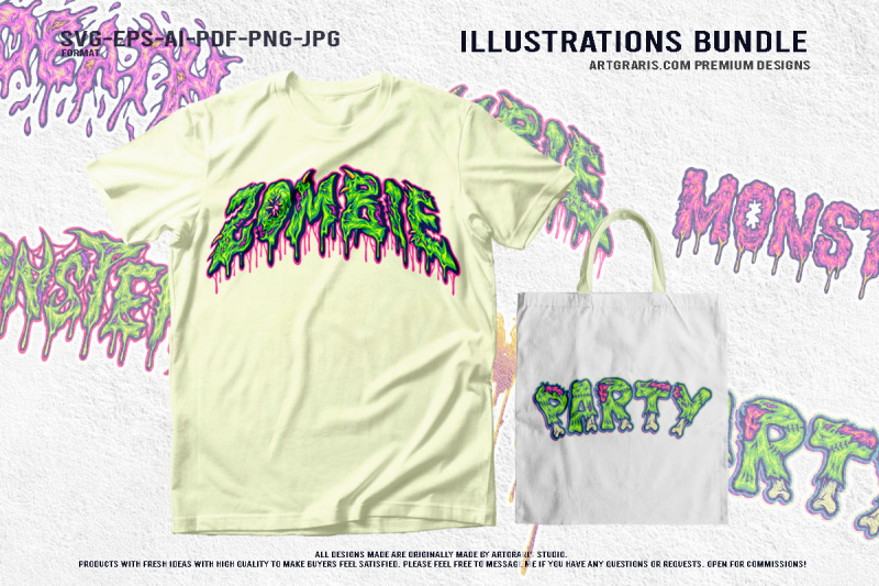 grunge-horror-lettering-death-zombie-monster-clown-party-halloween