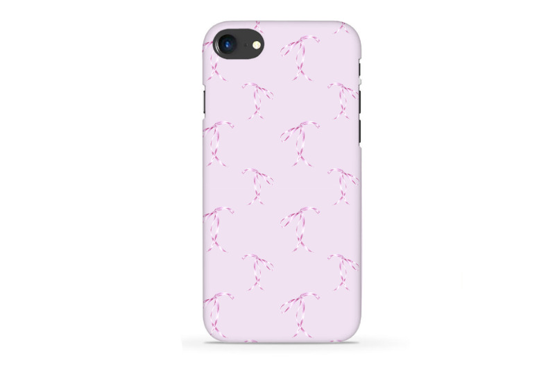 bow-ribbons-pink-watercolor-patterns-seamless