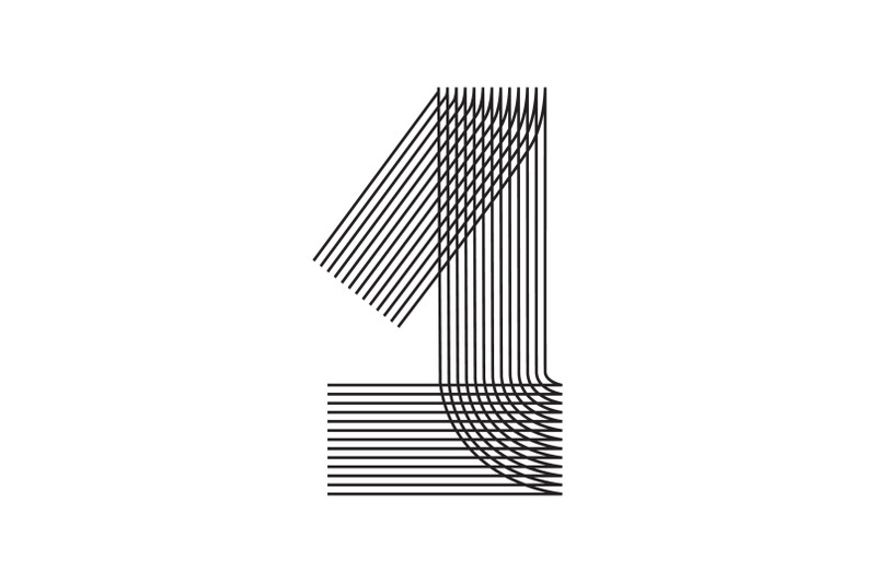 line-art-number-1-one-in-black-thin-lines-striped-isolated-on-white-ba