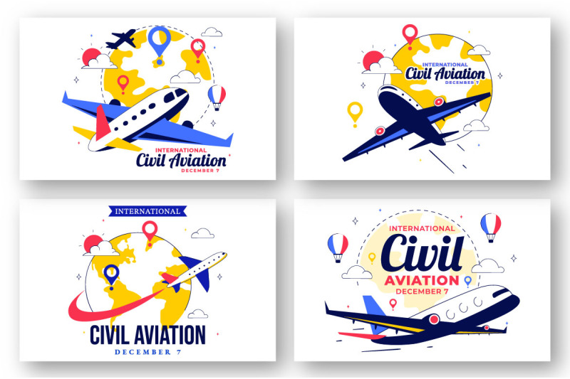 10-international-civil-aviation-day-illustration