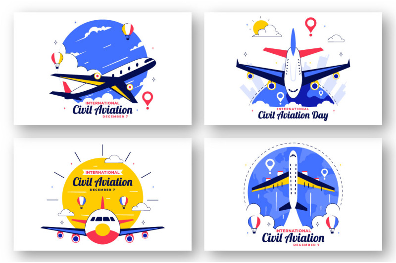 10-international-civil-aviation-day-illustration