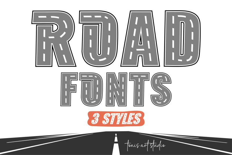 ab-road-fonts-road-alphabet-racing-letters-svg-otf-ttf