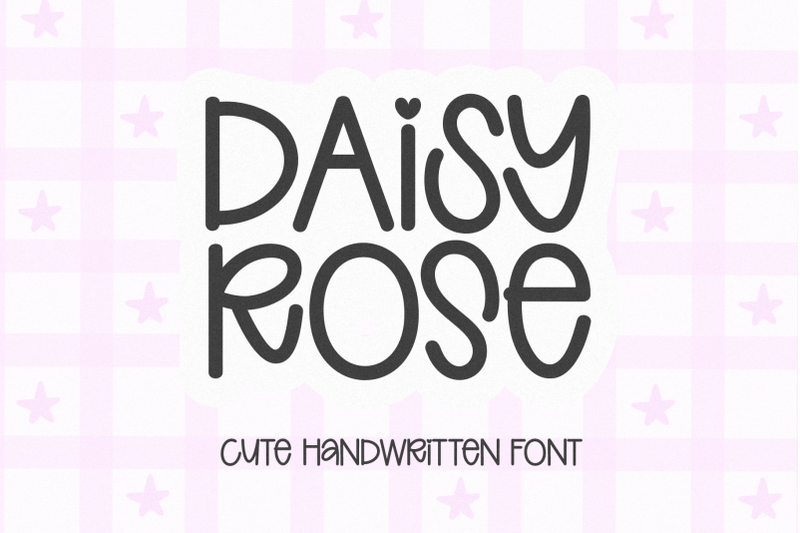 daisy-rose-cute-handwritten-font