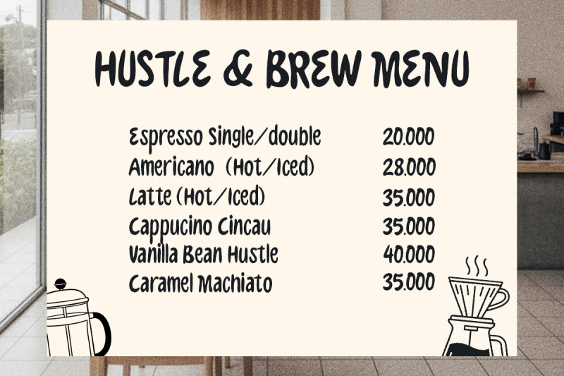 sunday-coffee-playful-cafe-font