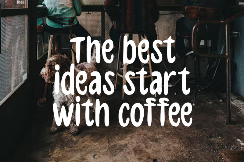 sunday-coffee-playful-cafe-font