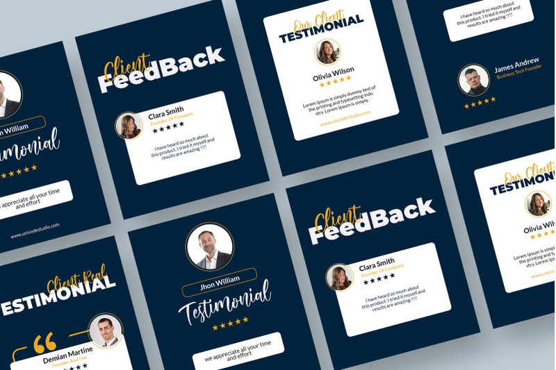 testimonial-instagram-post-template