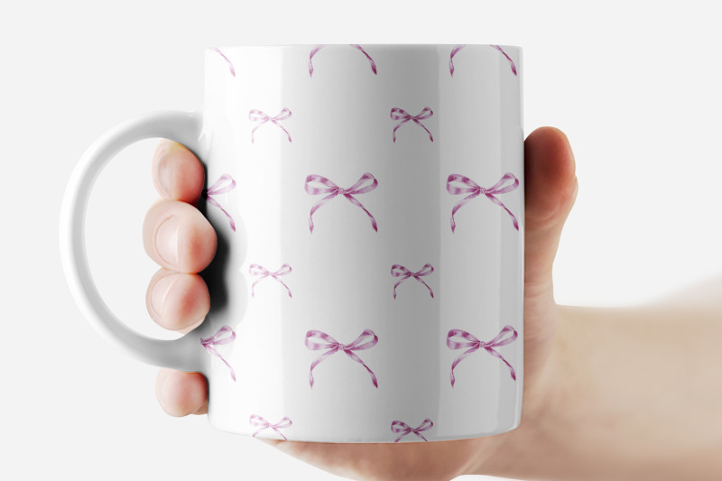 bows-ribbon-watercolor-patterns-seamless
