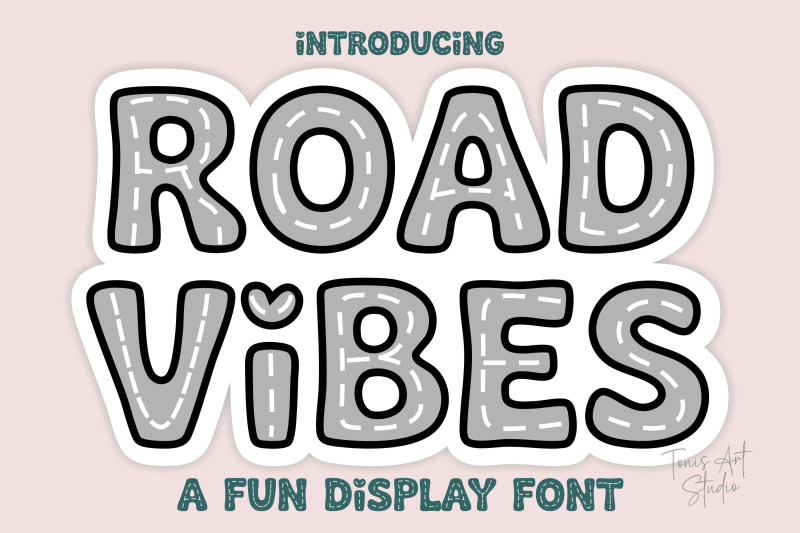 road-vibes-font-fun-display-letters-bold-amp-outline-style
