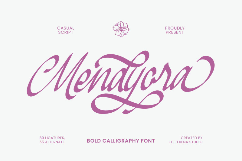 mendyora-bold-calligraphy-font
